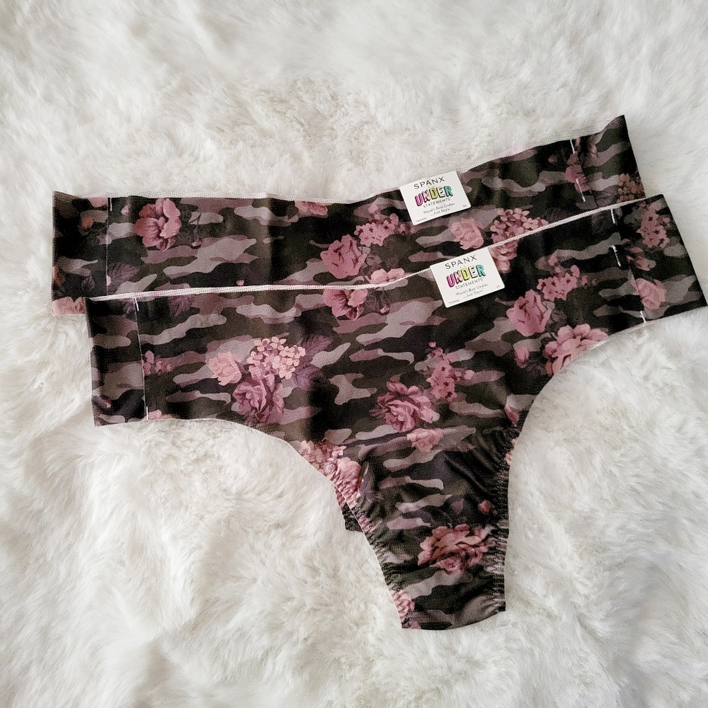 💜SPANX BRAND NEW UNDER STAMENTS 2-PACK THONGS SIZE 3X